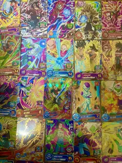 Dragon Ball Heroes Japanese Card Lot x77 | P Rank Cards | Used - Image 3