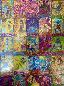 Dragon Ball Heroes Japanese Card Lot x77 | P Rank Cards | Used - Image 4