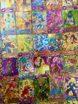 Dragon Ball Heroes Japanese Card Lot x77 | P Rank Cards | Used - Image 5