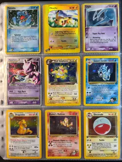 Lot of 180 ALL HOLO Vintage Pokemon Card Binder Collection - Image 5