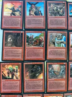 124x MTG 1994 Fallen Empires Cards Lot - MAGIC GATHERING COMMONS 90S VINTAGE - Image 2