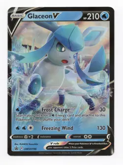 Pokemon TCG: Glaceon V SWSH196 SWSH: Sword & Shield Promo Cards Holo - Image 3