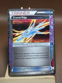 HP Crystal Edge 138/149 - Pokemon Boundaries Crossed Holo Rare Card - Image 1