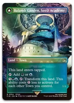 Balamb Garden, SeeD Academy (Borderless) 354 Final Fantasy Foil NM - Image 1