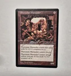 Unplayed Signed MTG NM Phyrexian Marauder Visions David Seeley Edh Cube Vtg - Image 1