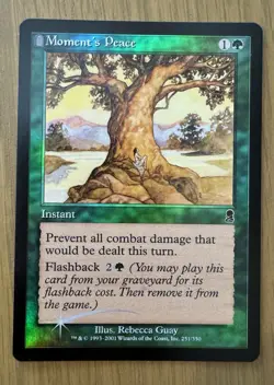 MTG Moment's Peace Odyssey Foil NM - Image 1