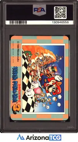 Nintendo 1989 Raccoon Mario 11 Carddass Super Mario Bros. 3 Japanese PSA 7 - Image 2