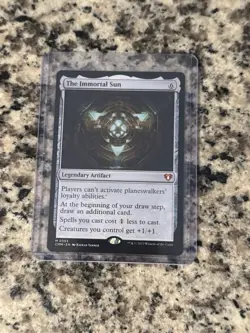 The Immortal Sun Near Mint, English Commander Masters MTG Magic - Image 1