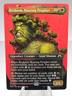 x1 Rosheen, Roaring Prophet - Borderless R MTG Modern Horizons 3 M/NM, English - Image 1