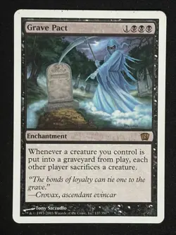 1x MTG Grave Pact - 8th Edition (8ED) #137 - Magic the Gathering - Image 1