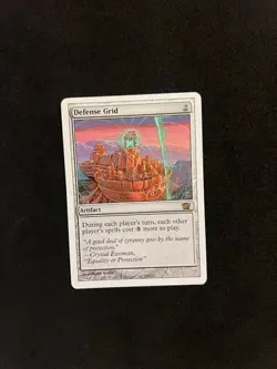 Defense Grid #296 Rare MTG 8th Edition LP English - Image 1
