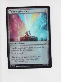 MAGIC THE GATHERING MTG AVATAR THE LAST AIRBENDER FOIL ENERGYBENDING - Image 1