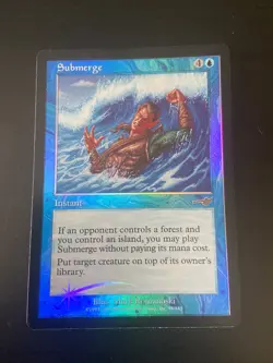 Submerge -- MTG (SP+ Quality FOIL) - Nemesis - See pics!! - Image 1