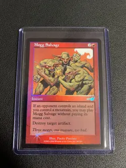 MTG Mogg Salvage Nemesis Foil Uncommon (MTG203) - Image 1