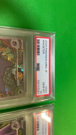 PSA10 Pokemon Card Japanese Haunter AR 022/021 MEGA Gengar ex 003/021 Set h138 - Image 2