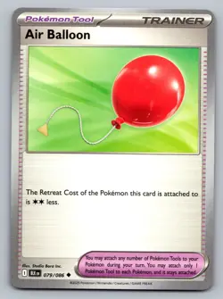 Pokemon TCG SV: Black Bolt Air Balloon 079/086 - Image 1