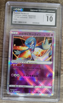 CGC 10 GEM MINT Japanese Radiant Gardevoir 055/172 VSTAR Universe Holo Pokemon - Image 1