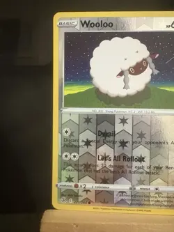 WOOLOO 221/264 Fusion Strike NM - Reverse Holo Common - Pokemon TCG Card - Image 2