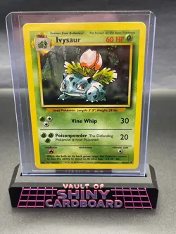 🌱 Pokemon Ivysaur 30/102 - Base Set - English - Image 1