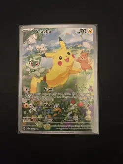 2023-25 Pokemon SV Black Star Promos SVP EN Pikachu #088 - Image 1