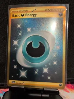 Tcg Pokemon SV Shrouded Fable - Basic Dark Energy 98/64 Hyper Rare - NM - Image 1