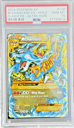 Pokemon 2014 XY M Charizard EX Holo Flashfire ULTRA RARE PSA 10 - Image 1