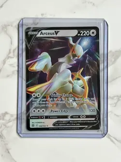 Pokemon TCG Arceus V Sword & Shield: Brilliant Stars 122/172 Holo Ultra Rare NM - Image 1