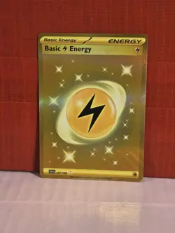 BASIC ENERGY 257/198 POKEMON SCARLET & VIOLET HOLO RARE - Image 1
