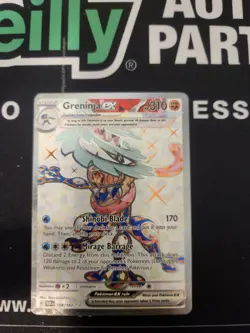 Pokemon TCG Greninja EX Twilight Masquerade Card 198/167 - Image 1