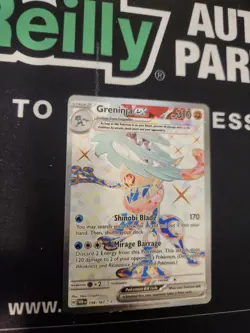 Pokemon TCG Greninja EX Twilight Masquerade Card 198/167 - Image 2