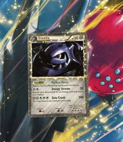 Steelix Prime 87/95 Holo Ultra Rare Pokemon HGSS Unleashed - Image 1