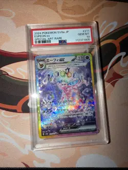 Espeon EX 211/187 PSA 10 | Terastal Festival SV8a | Pokemon TCG Japanese - Image 1