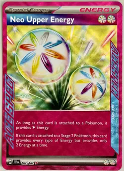 Pokemon Neo Upper Energy ACE SPEC Rare SV05: Temporal Forces 162/162 NM - Image 1