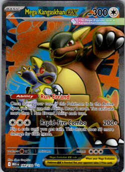 Pokemon Mega Kangaskhan ex 164/132 Mega Evolution Ultra Rare Holo NM English - Image 1
