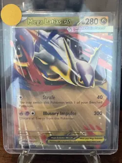 Pokemon TCG Mega Evolution Mega Latias Ex 100/132 Double Rare Holo NM - Image 1