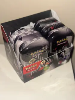 Pokemon TCG Scarlet & Violet Black Bolt/White Flare Unova Mini Tins (Set Of 6) - Image 2