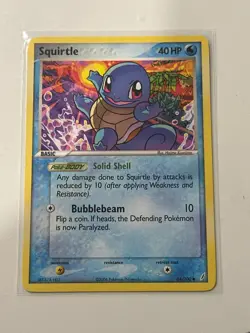 Squirtle 64/100 Common-2006 EX Crystal Guardians- Vintage Pokemon singles- NM - Image 1