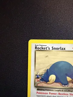 Pokemon TCG Rocket’s Snorlax 33/132 - Gym Heroes Rare 2000 WOTC LP - Image 5