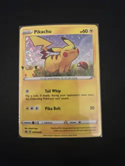 Cereal Foil Pikachu SWSH039 - Holo - English - General Mills Pokemon Promo 25th - Image 1