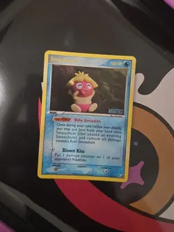 Pokemon TCG Ex Unseen Forces Smoochum 31/115 Stamped Reverse Holo Near Mint - Image 2