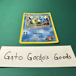 Pokemon TCG Misty's Gyarados Holo Rare Gym Challenge 13/132 Unlimited Edition - Image 5