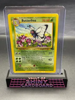 🦋 Pokemon Butterfree 33/64 Non-Holo - Jungle - English - Image 1