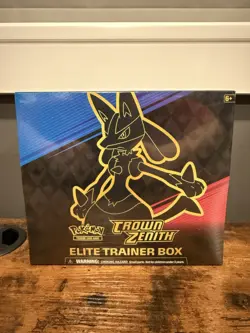 POKEMON CROWN ZENITH ELITE TRAINER BOX SEALED ETB Sealed NICE! - Image 1