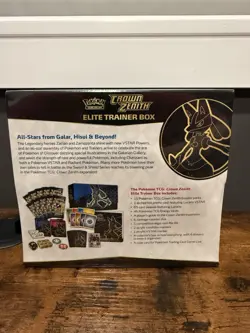 POKEMON CROWN ZENITH ELITE TRAINER BOX SEALED ETB Sealed NICE! - Image 3