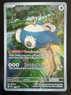 Pokemon Scarlet & Violet ETB Black Star Promos- Charmander 044, Snorlax 051 - Image 4