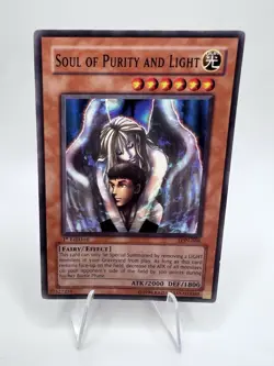 Yugioh Soul of Purity and Light LON-066 Labyrinth of Nightmare 1st Edition - Image 1