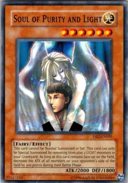 Yu-Gi-Oh! Soul of Purity and Light DB2-EN005 Effect Monster - Image 1