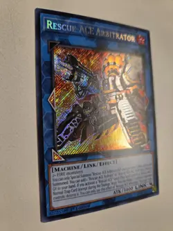 Rescue-ACE Arbitrator BPRO-EN051 Secret Rare 1st Edition Yugioh Burst Protocol - Image 2