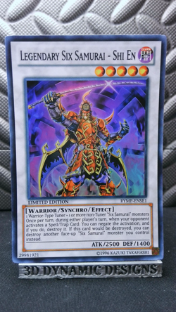 | Yugioh Legendary Six Samurai - Shi En RYMP-ENSE1 1st Super Rare NM 🔥 | - Image 1