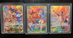 Luffy Ace Sabo OP13 SEC Set Carrying on His Will One Piece Card JPN - Image 1